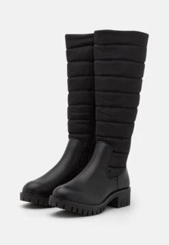 Winter Boot - Platåstøvler - Black -Anna Field 02efc2e43cf04f9c9fe414e6242f22f5