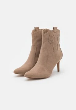Anna Field Ankelboots Med Høye Hæler - Taupe 8 Anna Field Ankelboots Med Høye Hæler - Taupe -Anna Field 0601ea9b5e2142a487966352e594f4a7