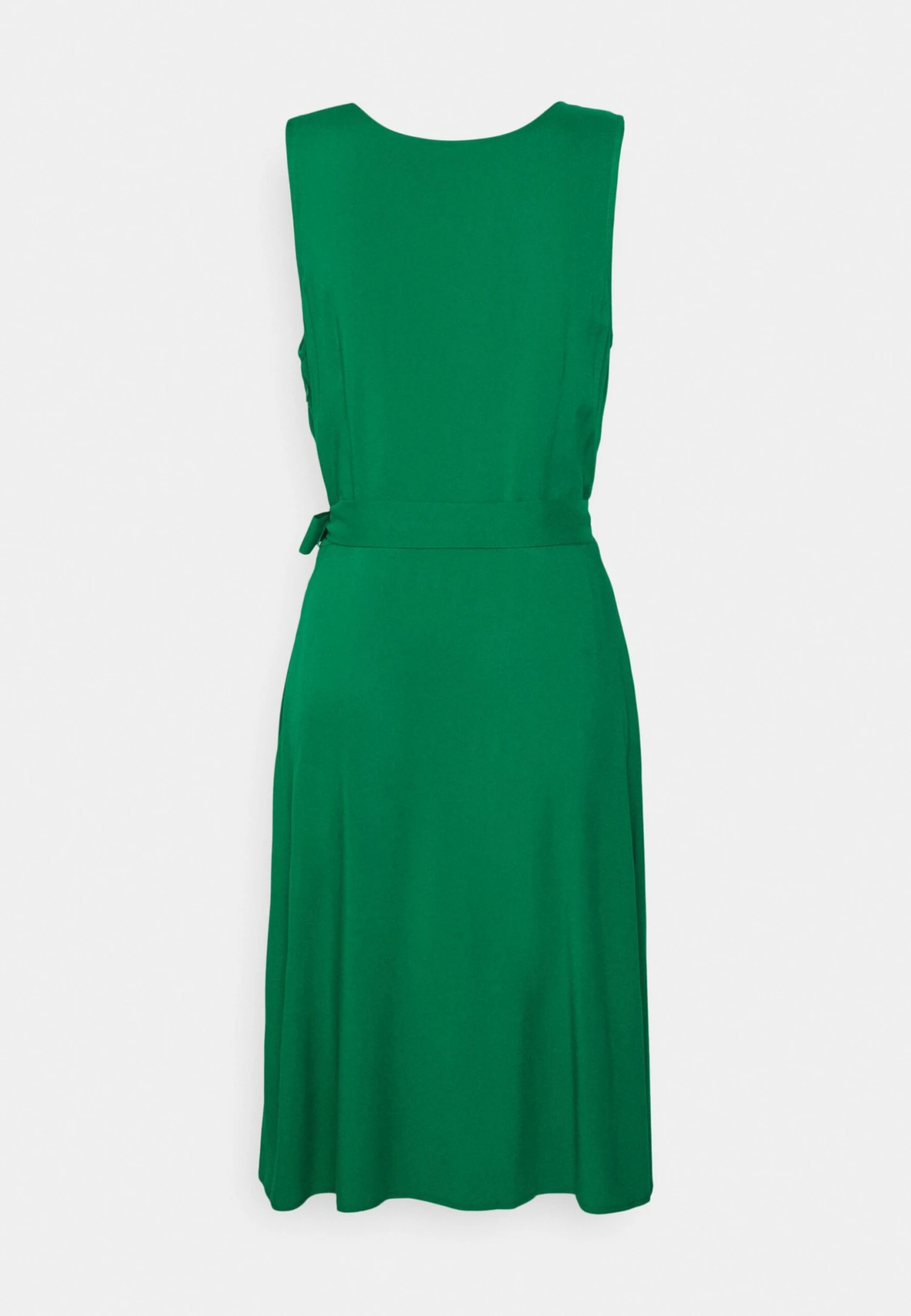 Anna Field Volant Midi Dress - Kjole -Green 2 Anna Field Volant Midi Dress - Kjole -Green - Bilde 2