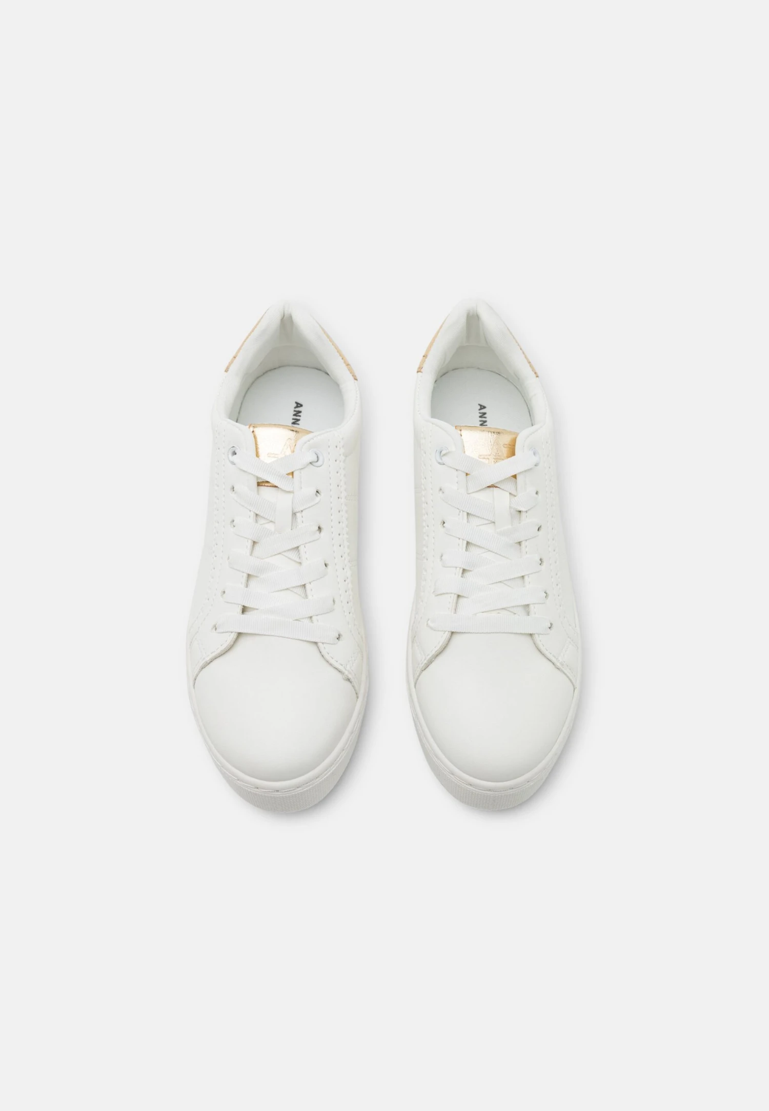 Anna Field Joggesko - White/Gold 6 Anna Field Joggesko - White/Gold - Bilde 6
