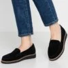 Anna Field Comfort Leather - Slippers - Black