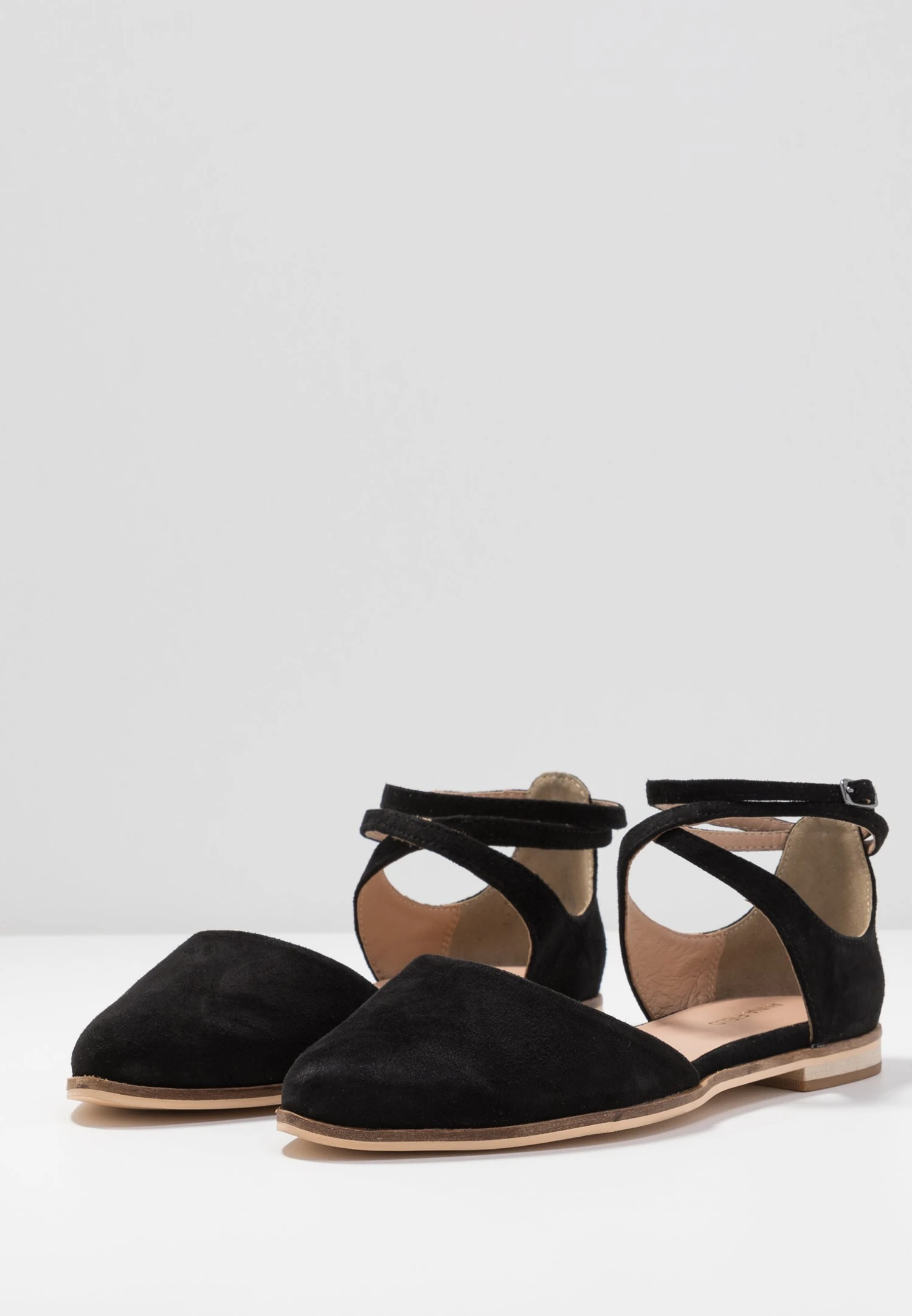 Anna Field Leather- Ballerina Med Reim - Black 5 Anna Field Leather- Ballerina Med Reim - Black - Bilde 5