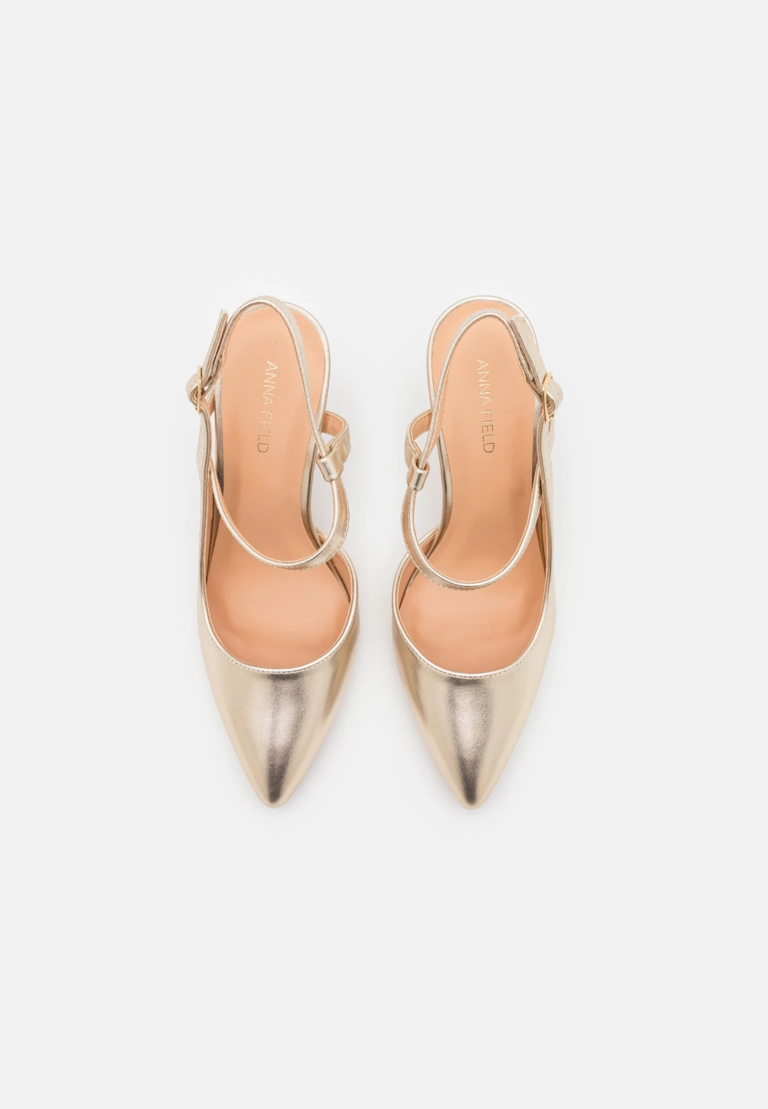 Anna Field Klassiske Pumps - Gold-Coloured 6 Anna Field Klassiske Pumps - Gold-Coloured - Bilde 6
