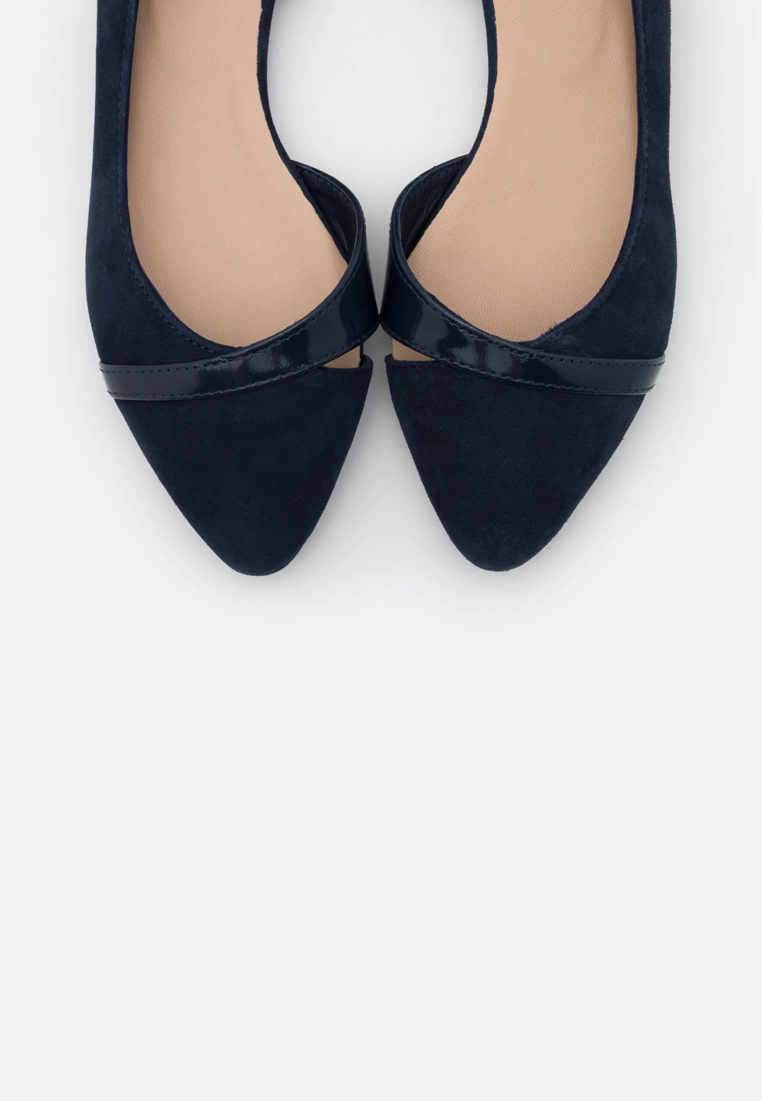 Anna Field Leather- Ballerina - Dark Blue 6 Anna Field Leather- Ballerina - Dark Blue - Bilde 6