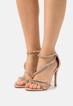 Anna Field Sandaler Med Høye Hæler - Gold