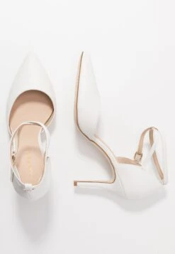 Anna Field Leather Pumps - Høye Hæler - White -Anna Field 16f7db5282444befae8b508d3ba83bef