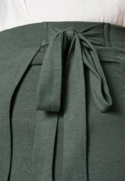 Anna Field Basic Wrap Over Midi Skirt- A-Line Skjørt - Light Green -Anna Field 171a2079f44848fe88272f7a0793ac84