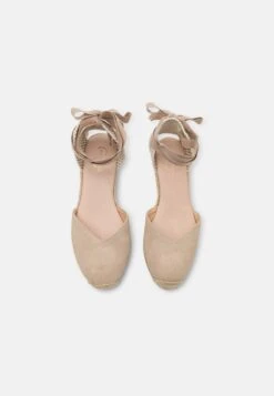 Anna Field Leather- Snørepumps - Beige -Anna Field 1a9a4215539b4229b2e1c2d4d1b63276