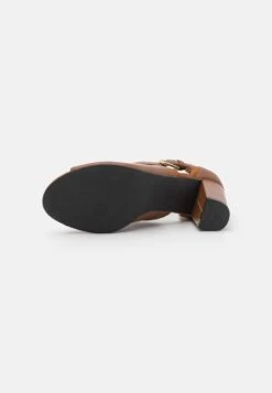 Anna Field Leather - Sandaler Med Ankelstøtte - Cognac -Anna Field 1f6a2f6ff19e4d74bb3ca5506bba5cab