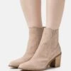 Anna Field Leather - Cowboystøvletter - Beige