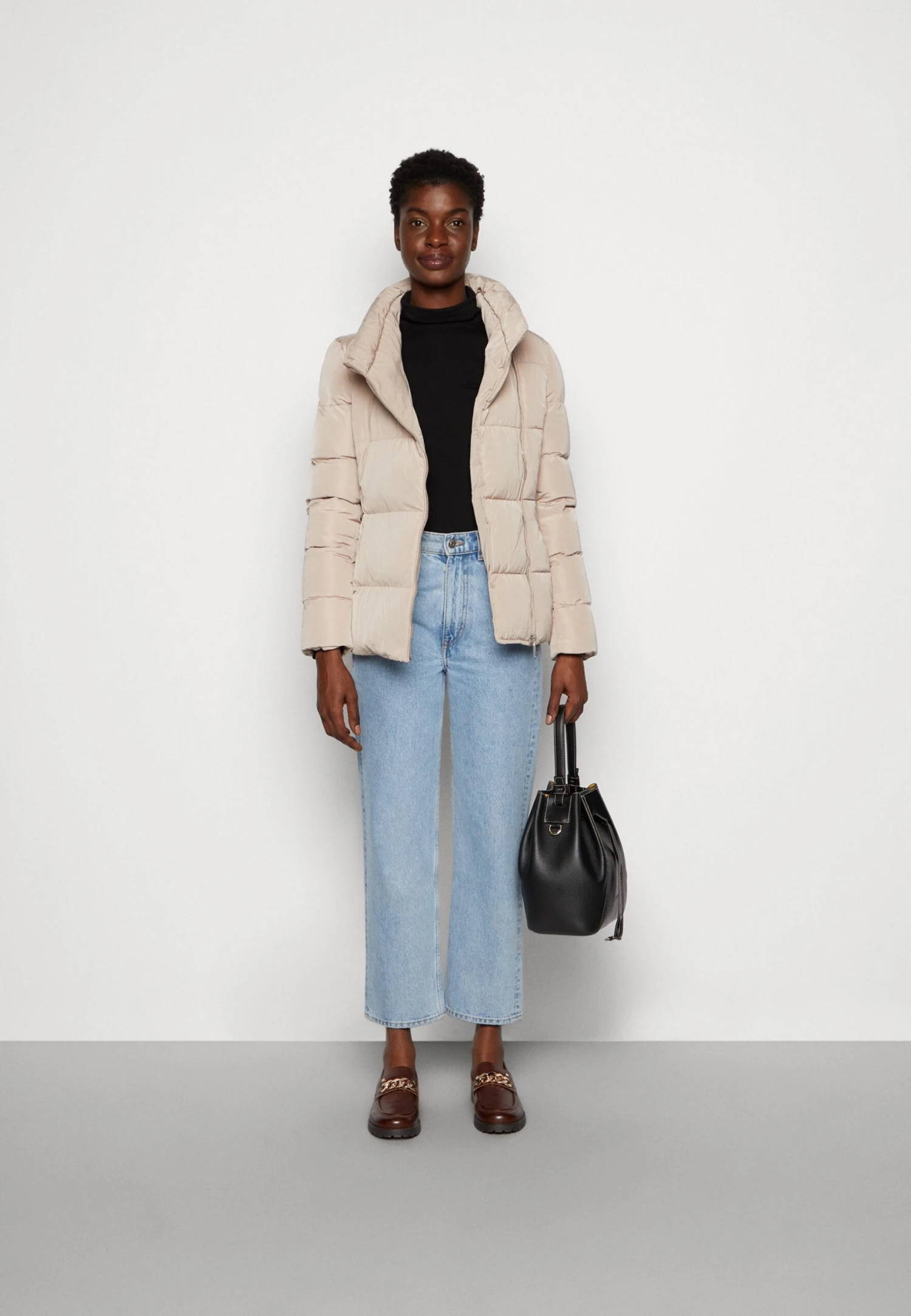 Anna Field Vinterjakke - Light Brown 2 Anna Field Vinterjakke - Light Brown - Bilde 2