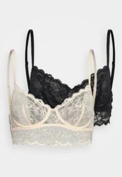 Anna Field 2 Pack - Bøyle-Bh - Pink/Black -Anna Field 2419d16efc9f455f8d64e3a4ee69f2c9