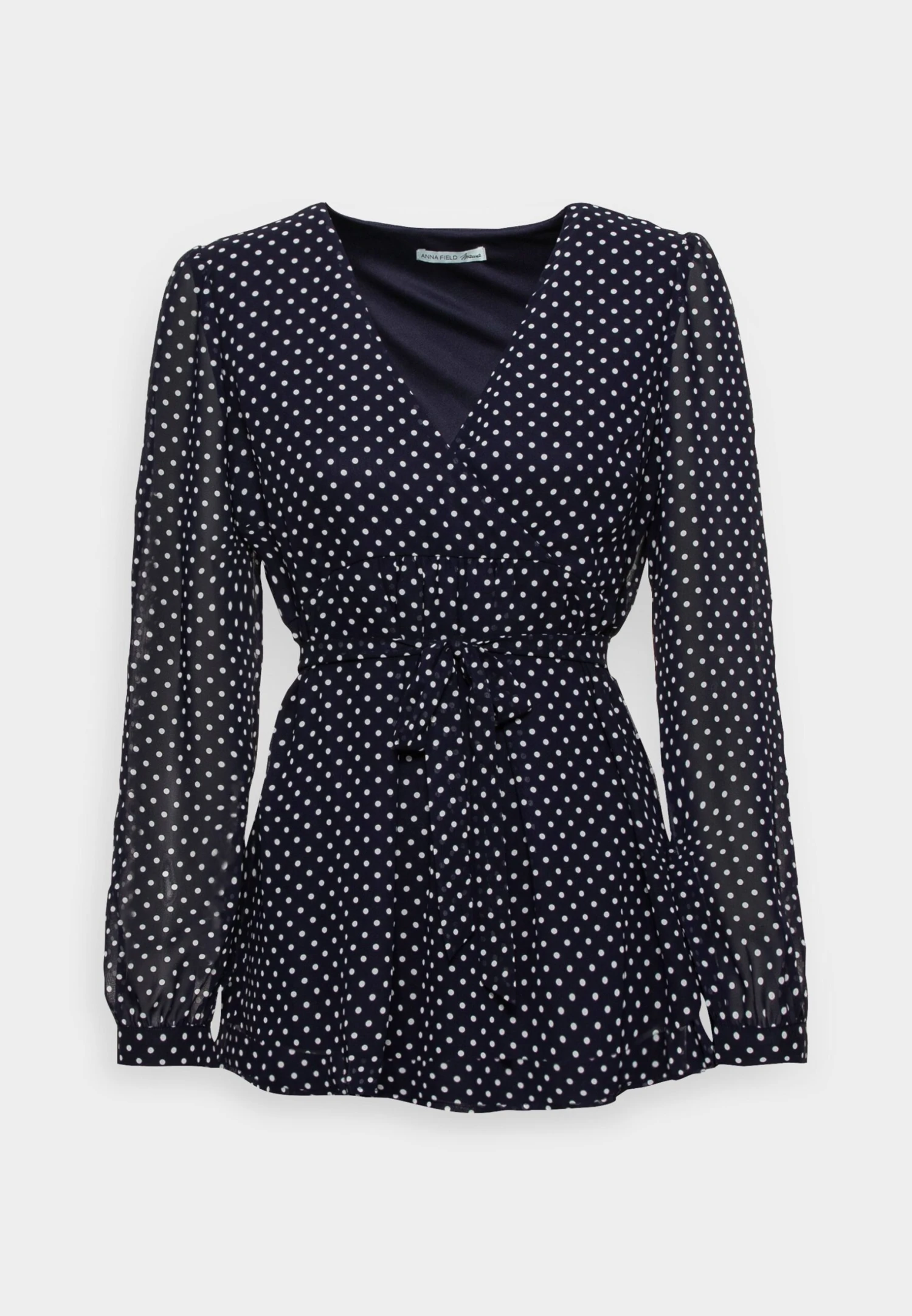 Bluse - Blue/White 1 Bluse - Blue/White