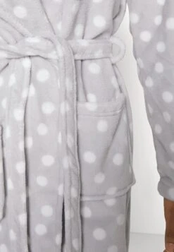 Anna Field Badekåpe - Grey/White -Anna Field 26e216a1b8f4497bb17bb80d008af36c