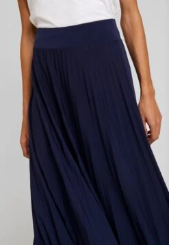 Anna Field Plisse A-Line Midi Skirt - A-Line Skjørt - Maritime Blue -Anna Field 26fb2dfd194f484b8d99b2172e5de5c7