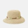 Anna Field Hatt - Tan/Green