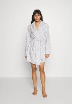 Anna Field Badekåpe - Grey/White