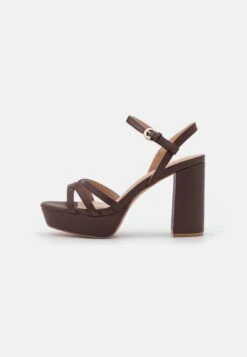 Anna Field Platåsandaler - Dark Brown