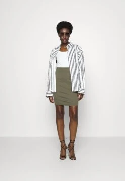 Anna Field 2Pack - Miniskjørt - Black/Khaki