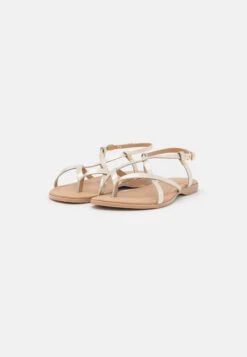 Anna Field Leather- Tåsandaler - Gold -Anna Field 305cc4bc22864b74b68d2a5f5f1b6ab3
