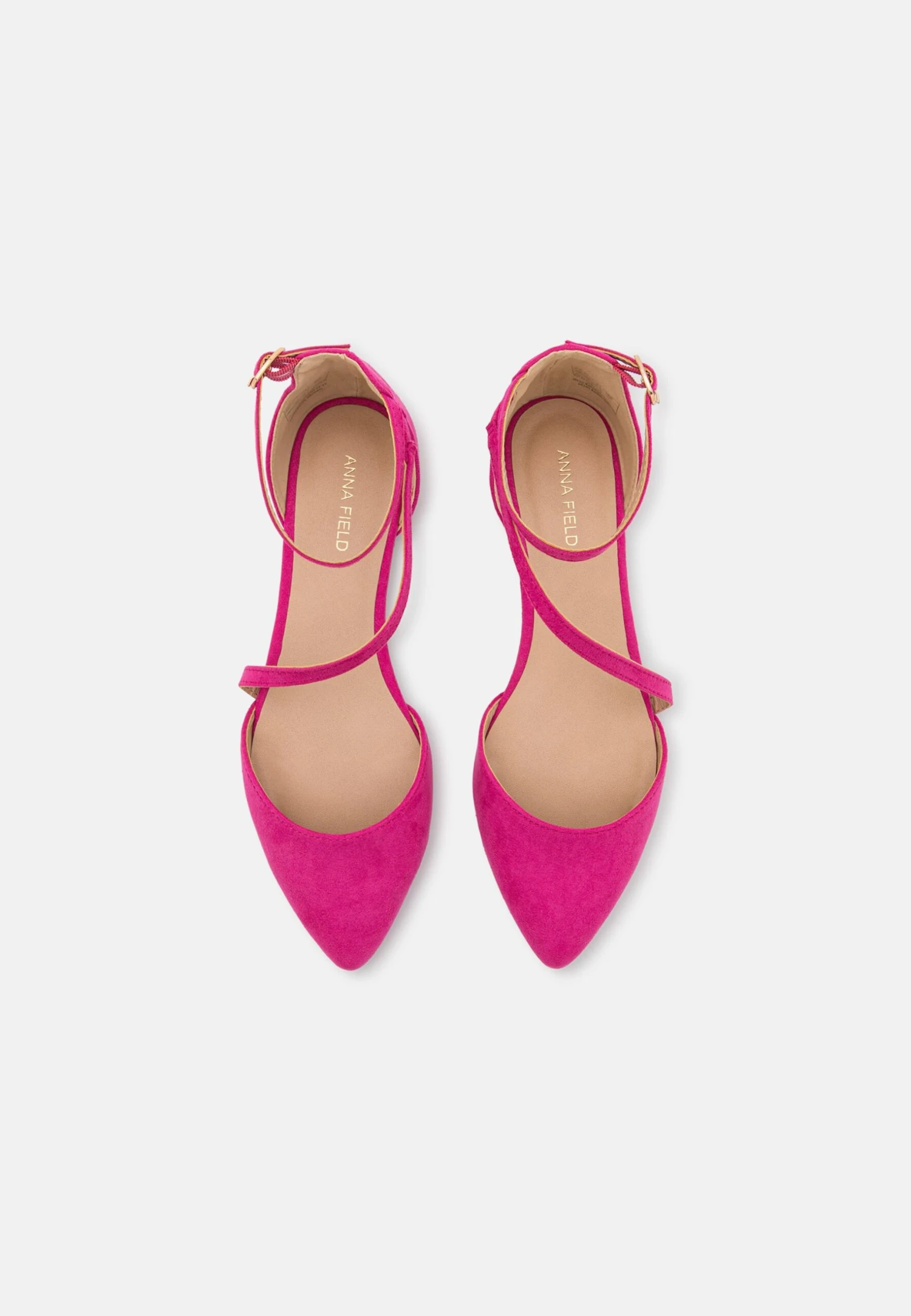 Ballerina Med Reim - Pink 6 Ballerina Med Reim - Pink - Bilde 6