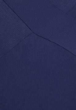 Anna Field V Ausschnitt Bodycon Midi Strickkleid - Etuikjole - Dark Blue -Anna Field 3290a5e80f304503add62d145acdc15a