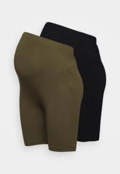 2 Pack - Leggings - Black/Khaki 13 2 Pack - Leggings - Black/Khaki -Anna Field 33546f3d2f5e42a99992a9c20a9491d9