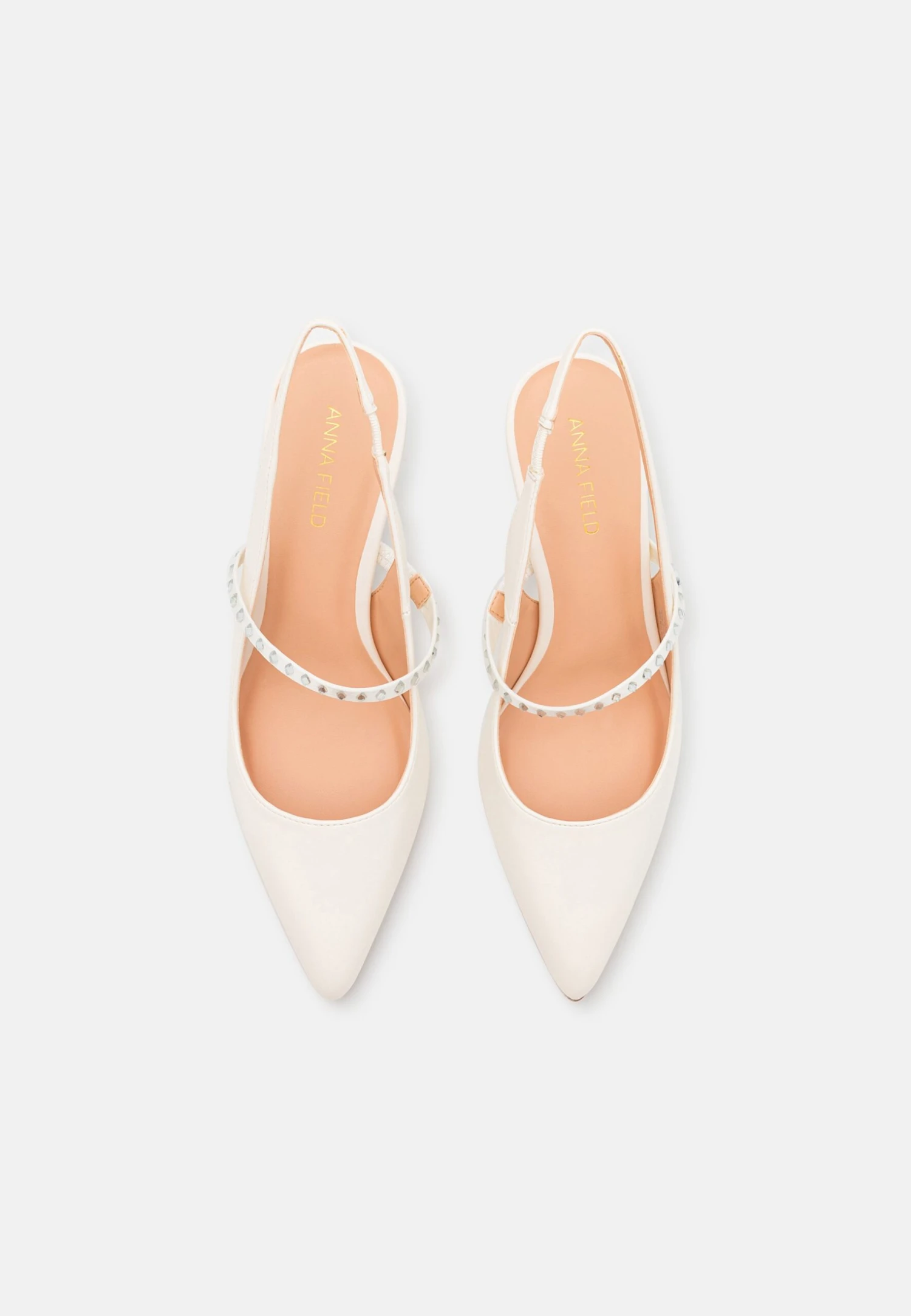 Anna Field Klassiske Pumps - White 6 Anna Field Klassiske Pumps - White - Bilde 6