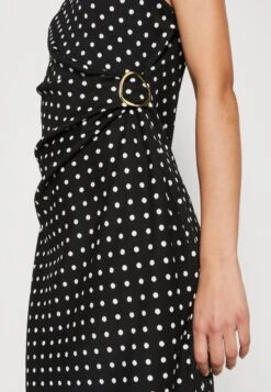 Anna Field Jerseykjole - Black/White -Anna Field 3b374f7751fc4e648a96e97244601959