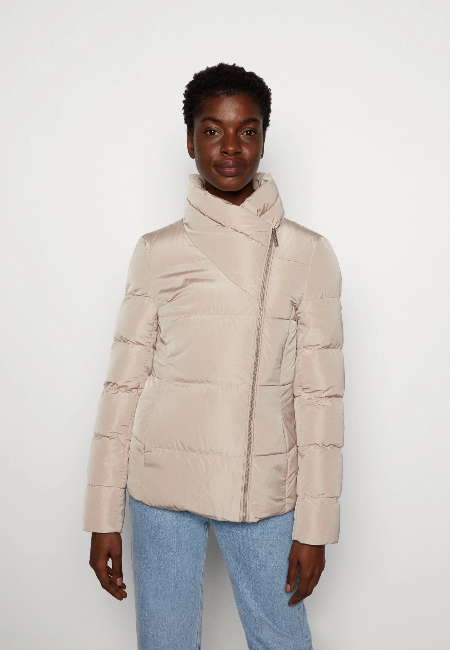 Anna Field Vinterjakke - Light Brown 1 Anna Field Vinterjakke - Light Brown