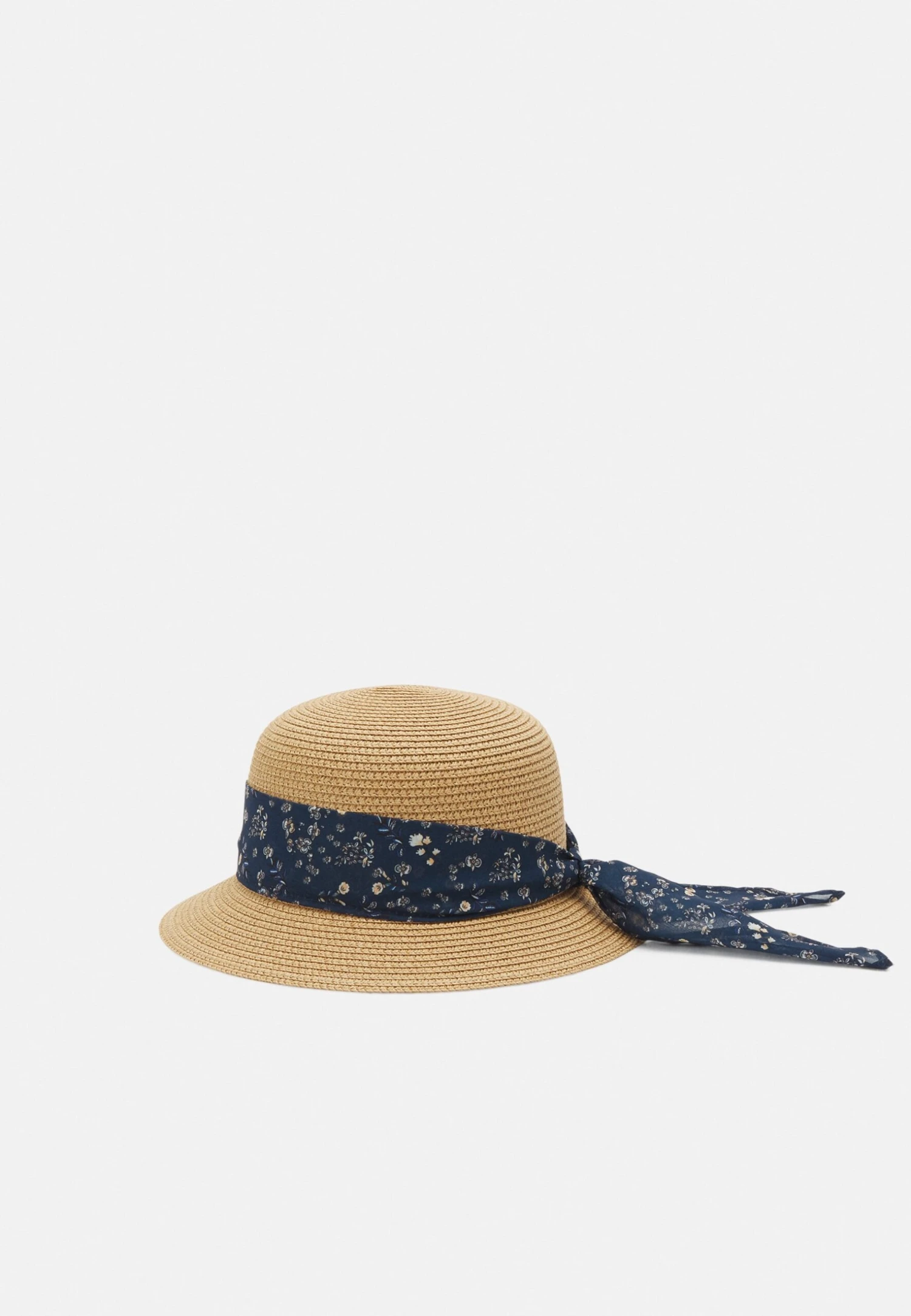 Anna Field Hatt - Tan/Dark Blue 3 Anna Field Hatt - Tan/Dark Blue - Bilde 3