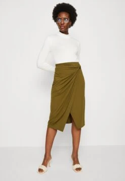 Anna Field Front Knot Midi Skirt - Blyantskjørt - Khaki 9 Anna Field Front Knot Midi Skirt - Blyantskjørt - Khaki -Anna Field 461ee7207cb243998c18cf265d0ad4bd