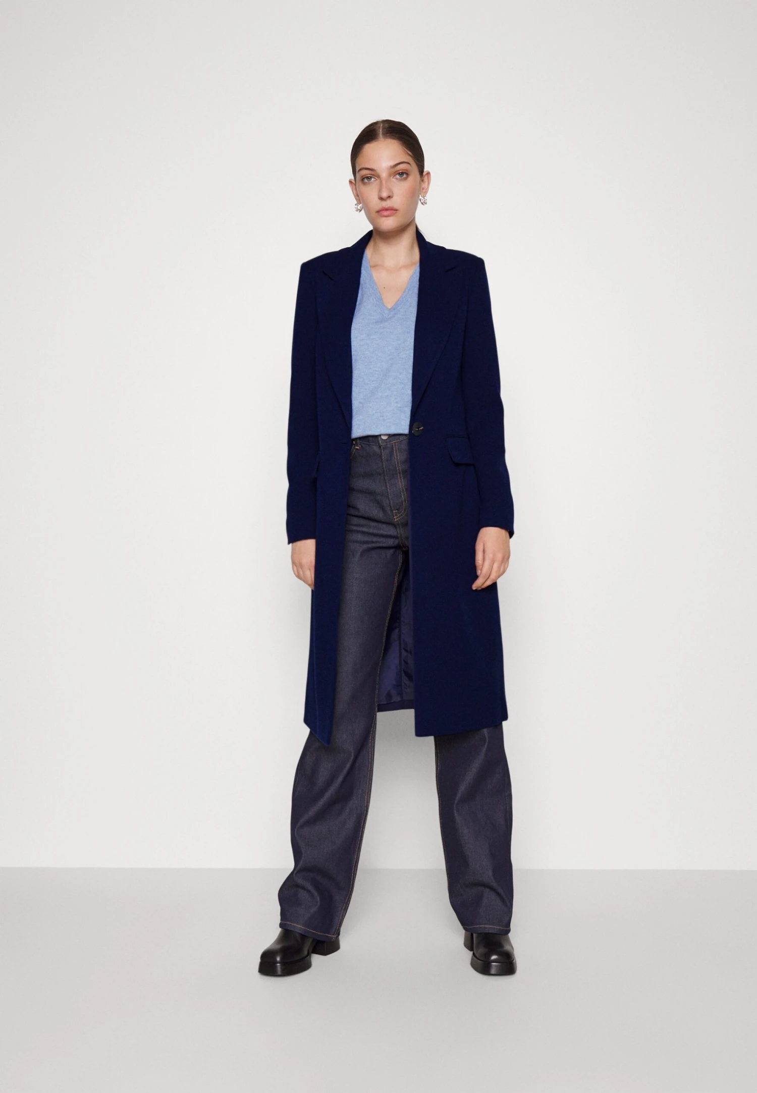 Klassisk Kåpe / Frakk -Dark Blue 2 Klassisk Kåpe / Frakk -Dark Blue - Bilde 2