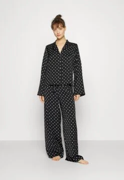 Anna Field Pyjamas - Black/Off-White