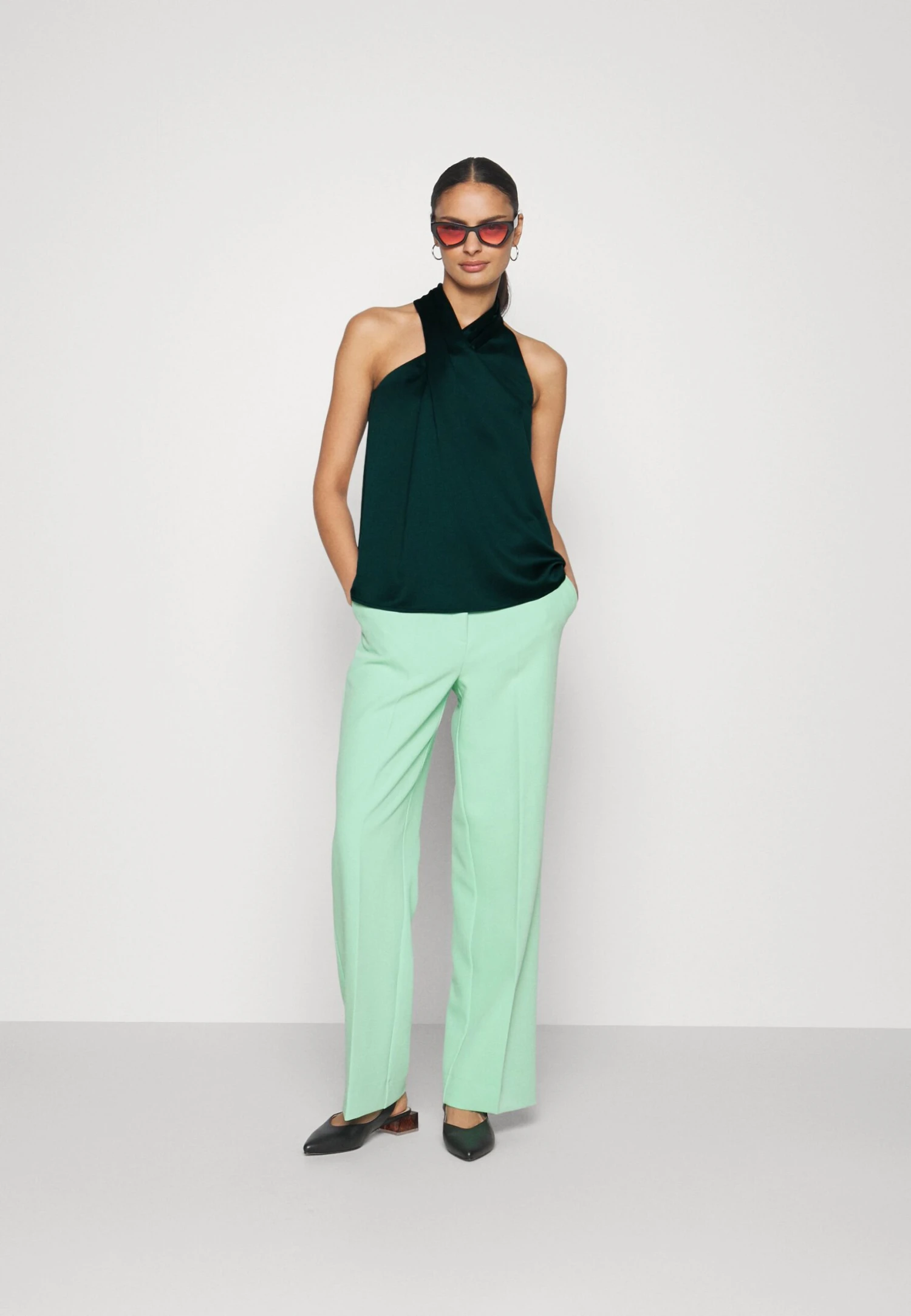 Anna Field Bluse - Green 2 Anna Field Bluse - Green - Bilde 2