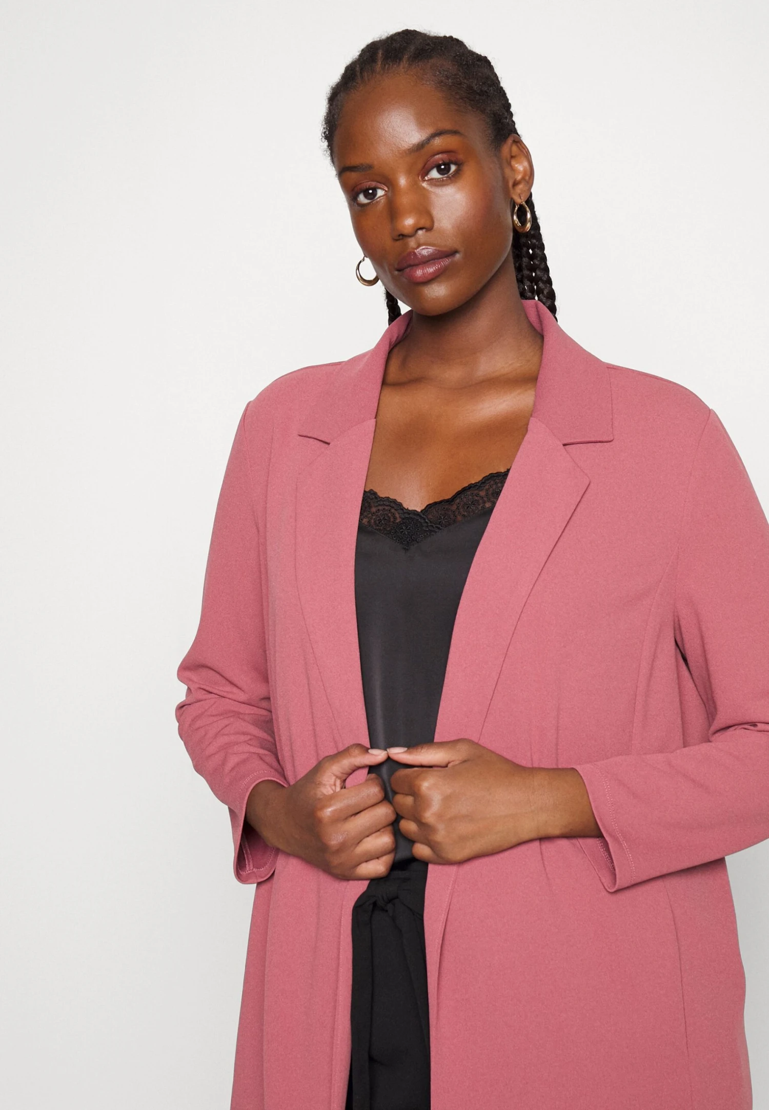 Kort Kåpe / Frakk - Rose 4 Kort Kåpe / Frakk - Rose - Bilde 4