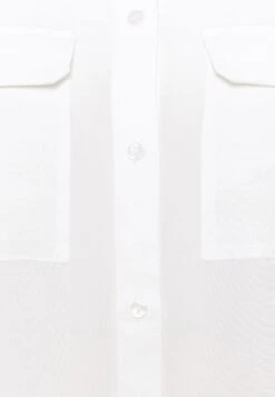 Anna Field Basic Blouse With Front Pockets - Skjorte - Offwhite -Anna Field 55f17eb1c4e84980a46e9b4729c3e429