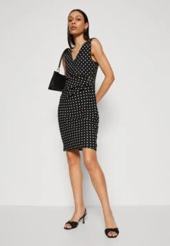 Anna Field Jerseykjole - Black/White -Anna Field 5d9dfced9dad4be088d1eb16bade4767