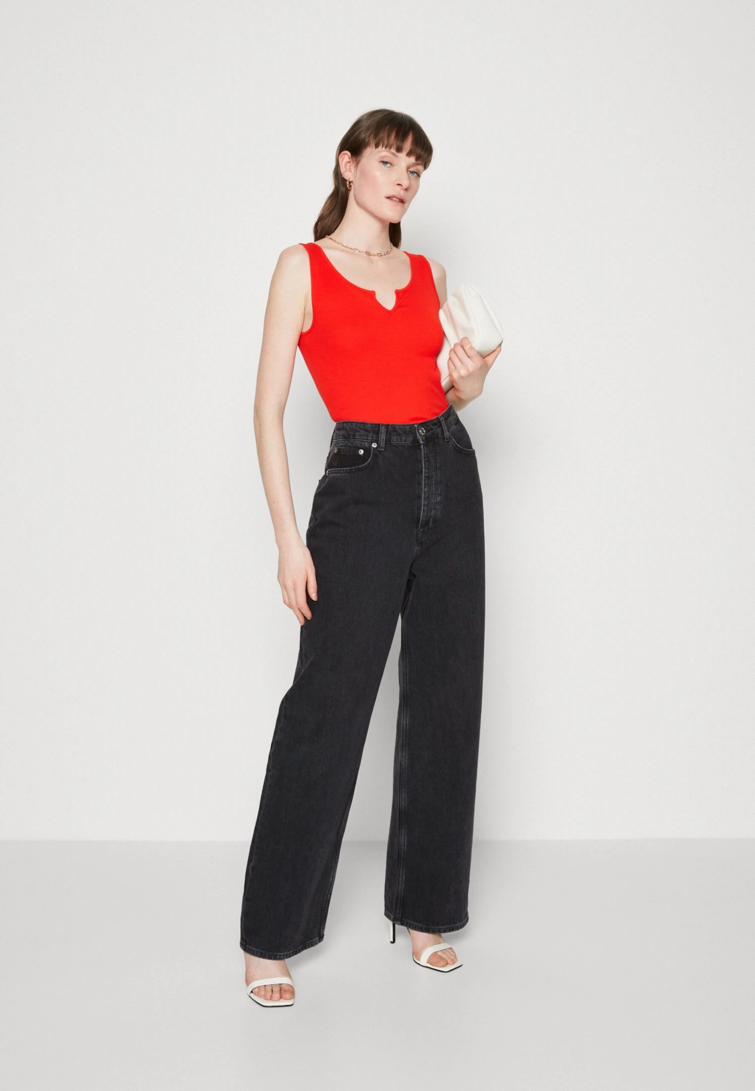 Anna Field Topper - Red 2 Anna Field Topper - Red - Bilde 2