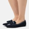 Anna Field Leather - Ballerina - Dark Blue