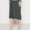 Maternity Basic Midi Skirt- Blyantskjørt - Light Green