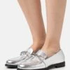Anna Field Slippers - Silver