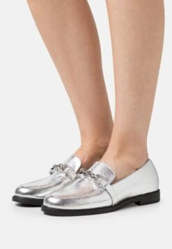 Anna Field Slippers - Silver