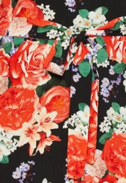 Anna Field Kjole - Black/Red -Anna Field 65f2ef9c60f1432dbf25fffd9af0736e