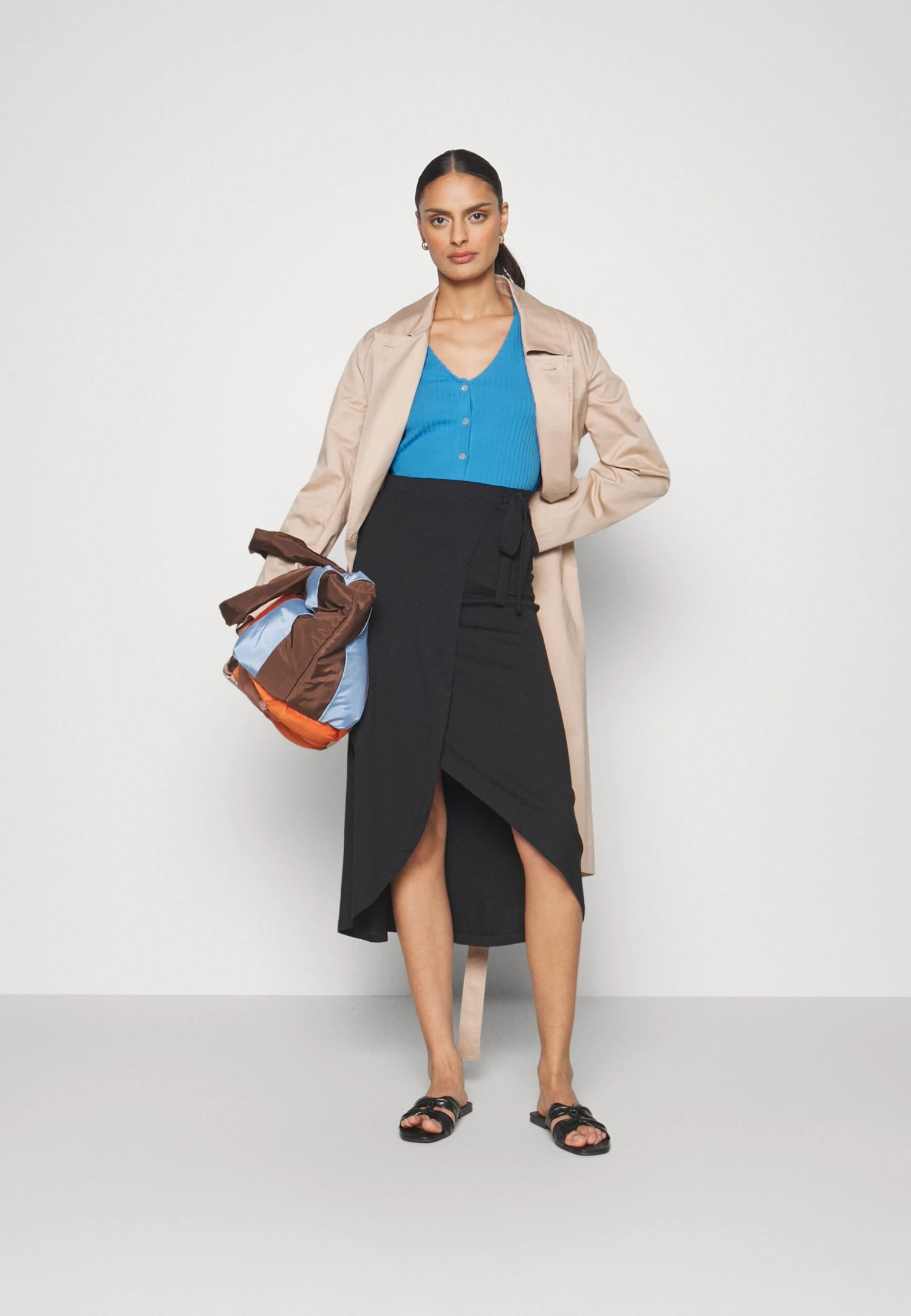 Anna Field Cardigan - Blue 2 Anna Field Cardigan - Blue - Bilde 2