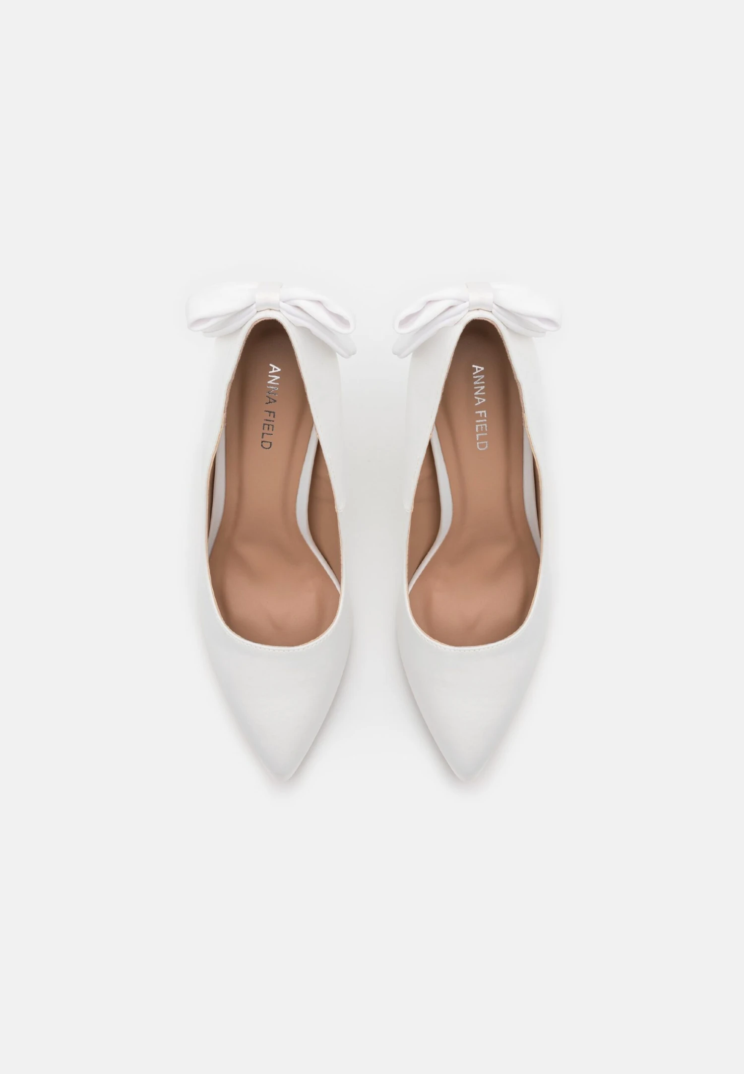 Anna Field Klassiske Pumps - White 6 Anna Field Klassiske Pumps - White - Bilde 6