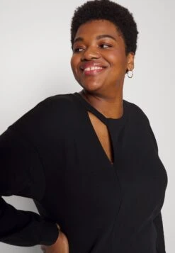 Cut Out Neck Fit - Sweatshirt -Black -Anna Field 6acc3aec99d14c6796d2d3151d3de227