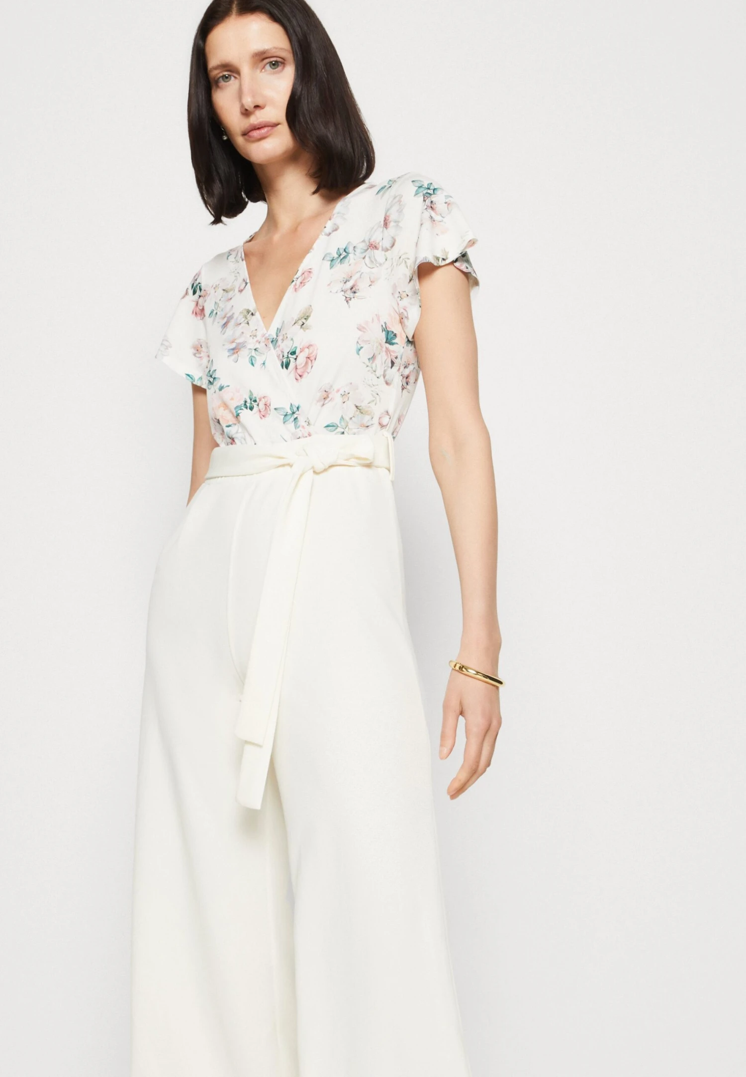 Anna Field Jumpsuit - Beige/White 4 Anna Field Jumpsuit - Beige/White - Bilde 4