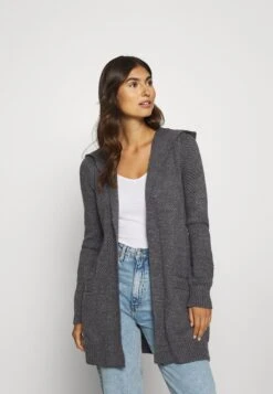 Anna Field Cardigan - Dark Grey Melange