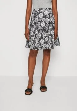 Anna Field Plisséskjørt - Black/White